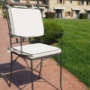 sedia da giardino in ferro battuto