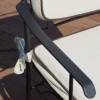 sedia da giardino in ferro battuto