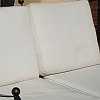 divano da esterno in ferro battuto