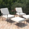 set giardino in ferro battuto