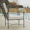 salotto giardino in ferro battuto