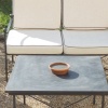 set da esterno in ferro battuto