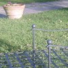 lettino prendisole in ferro battuto